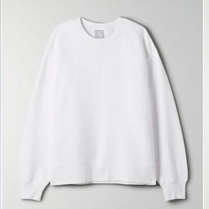 Aritzia COZY AF boyfriend crewneck sweatshirt